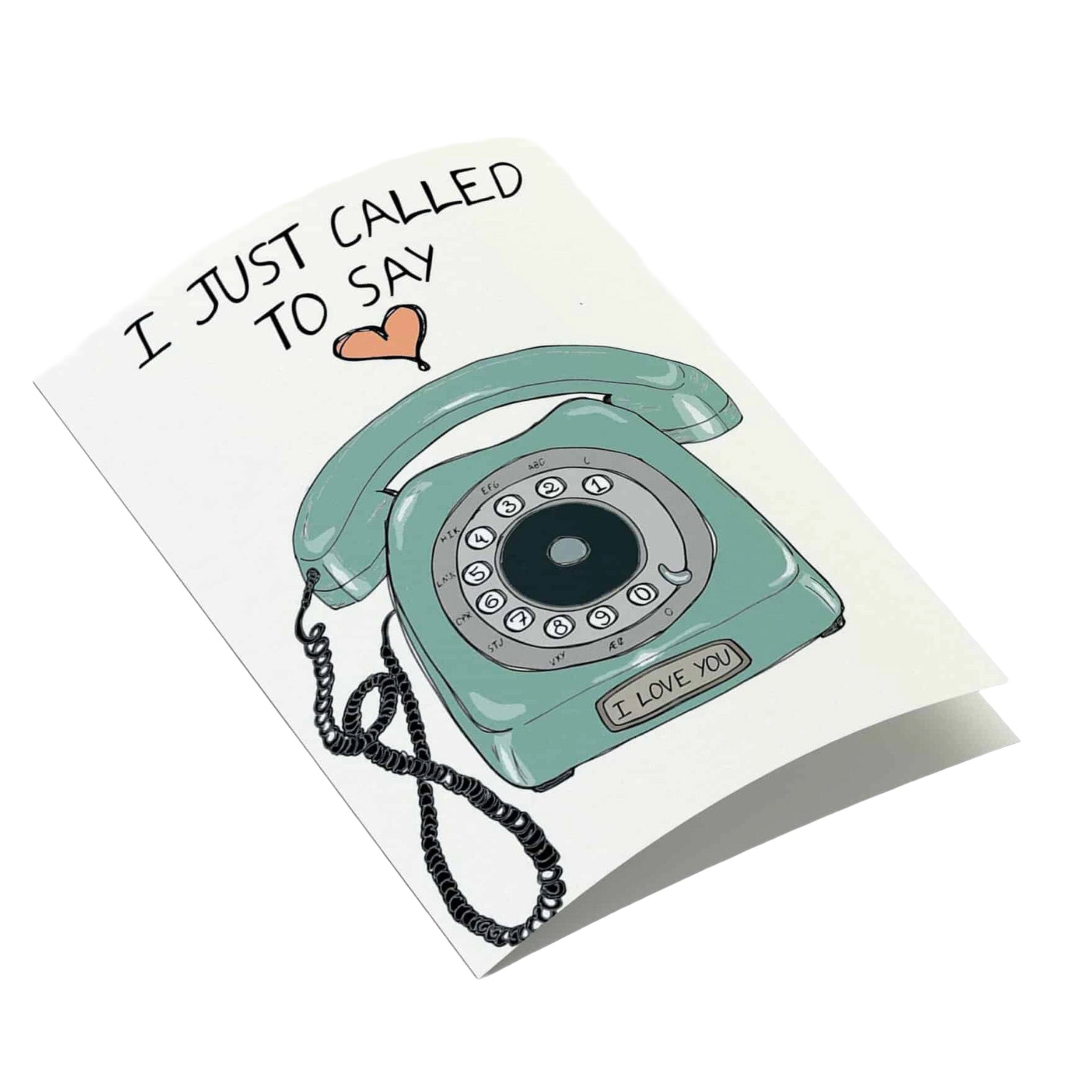 I just called to say Karte A7 Karte